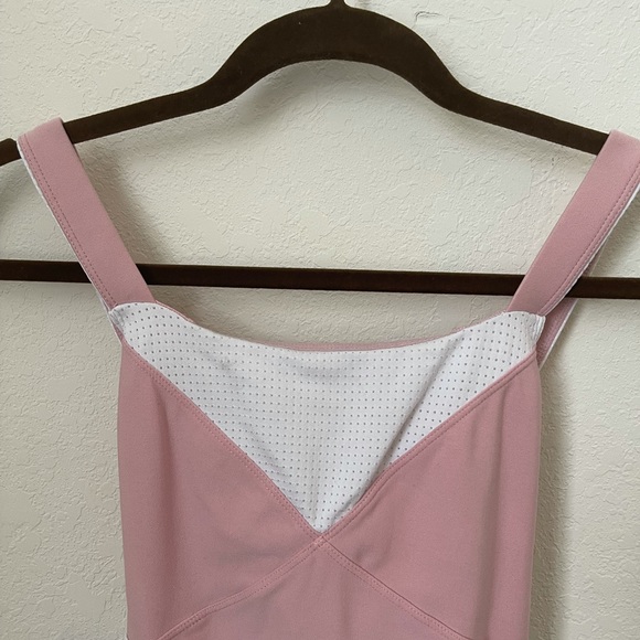 Vintage Nike Fitory Tank Top with Built in Bra - pink 💕 - Picture 3 of 8